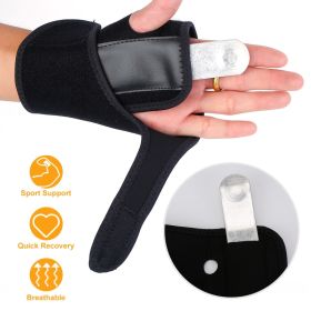 Wrist Support Brace Carpal Tunnel Wrist Brace Night Wrist Sleep Support Strap With Thumb Hole Removable Splint For Left Hand For Wrist Recovery Weight